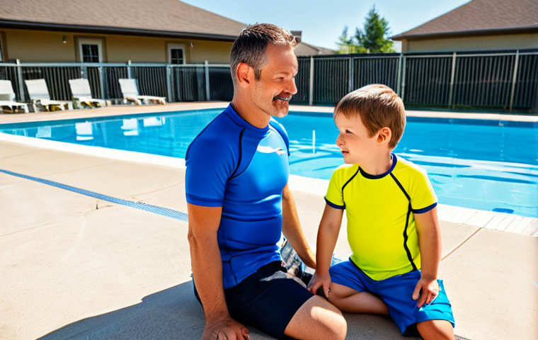 赤ちゃん水遊び - 이미지 1