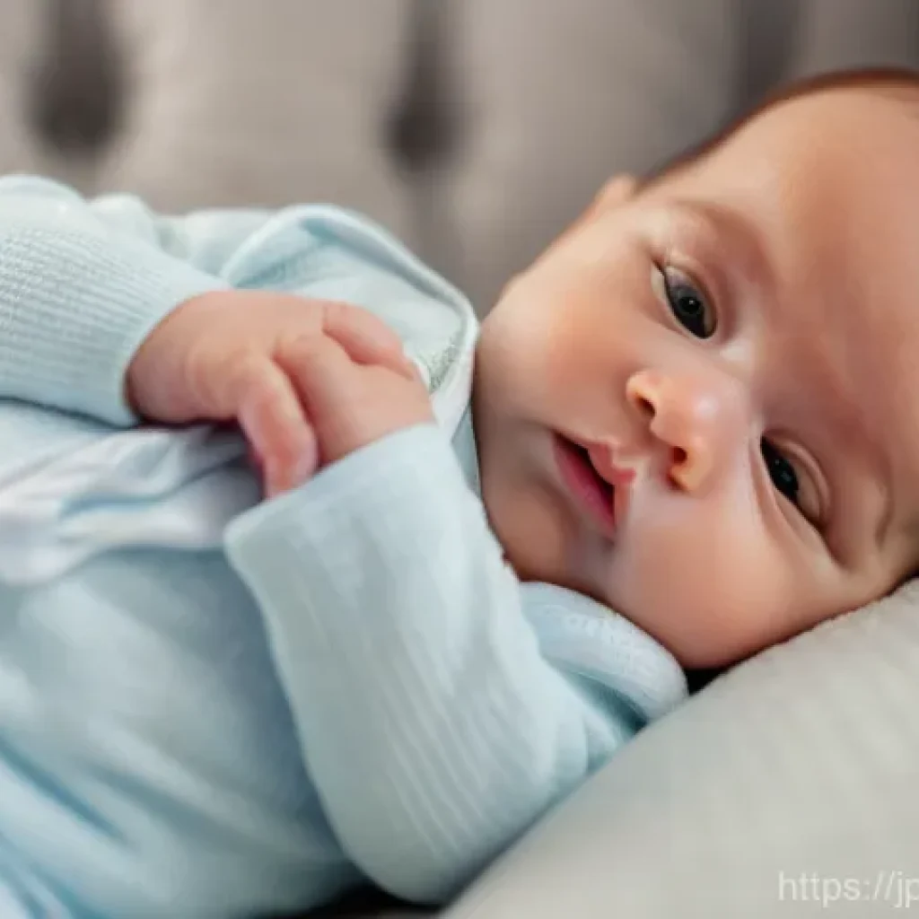 아기 음악 놀이 추천 - **Prompt:** A heartwarming scene of a mother gently singing a lullaby to her peaceful baby in a soft...