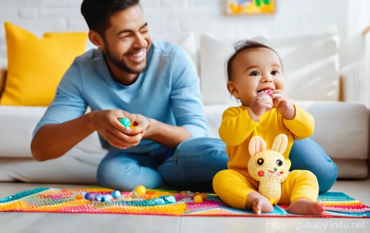 아기 음악 놀이 추천 - **Prompt:** A heartwarming scene of a mother gently singing a lullaby to her peaceful baby in a soft...
