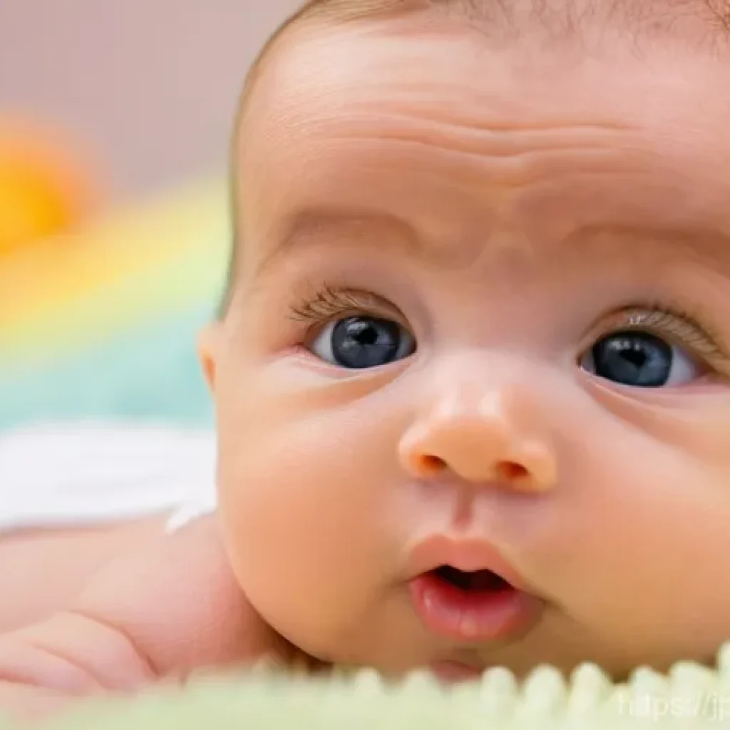 아기 감기 초기 증상 - A tender close-up of a mother gently observing her baby who is usually very active but now appears a...