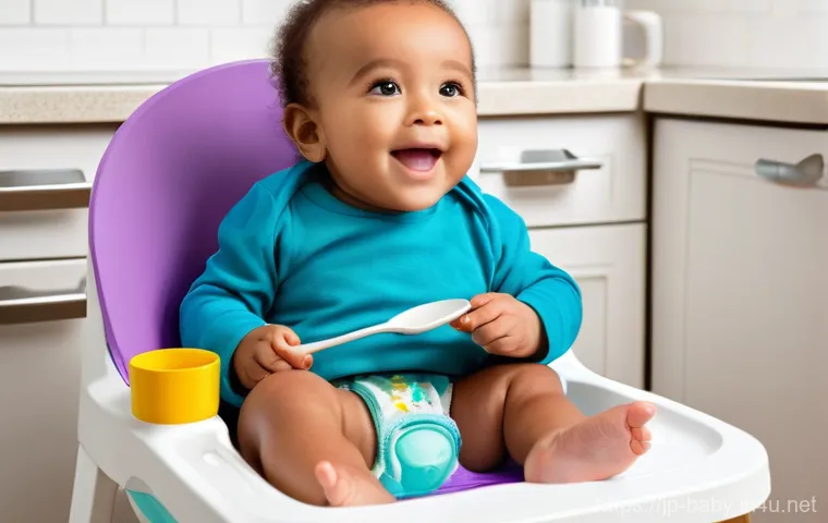 아기 설사 원인과 대처법 - A super cute baby, wearing a pristine, soft white disposable diaper that covers them completely, lie...