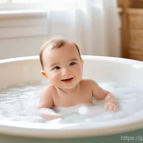 아기 목욕용품 추천 - **Prompt 1: Gentle Organic Bath Time**
    A tender and heartwarming scene featuring a loving mother...