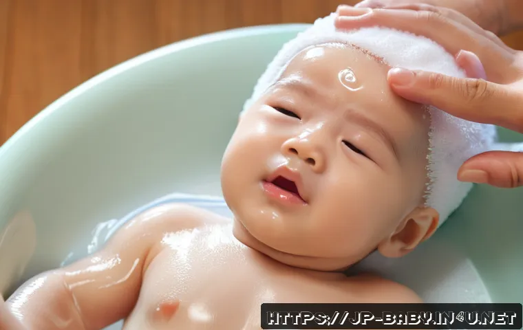 아기 머리 감기는 법 관련 이미지 1